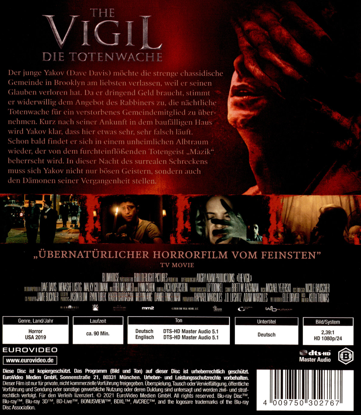 Vigil, The - Die Totenwache (blu-ray)