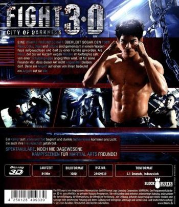 Fight - City of Darkness 3D (3D blu-ray)