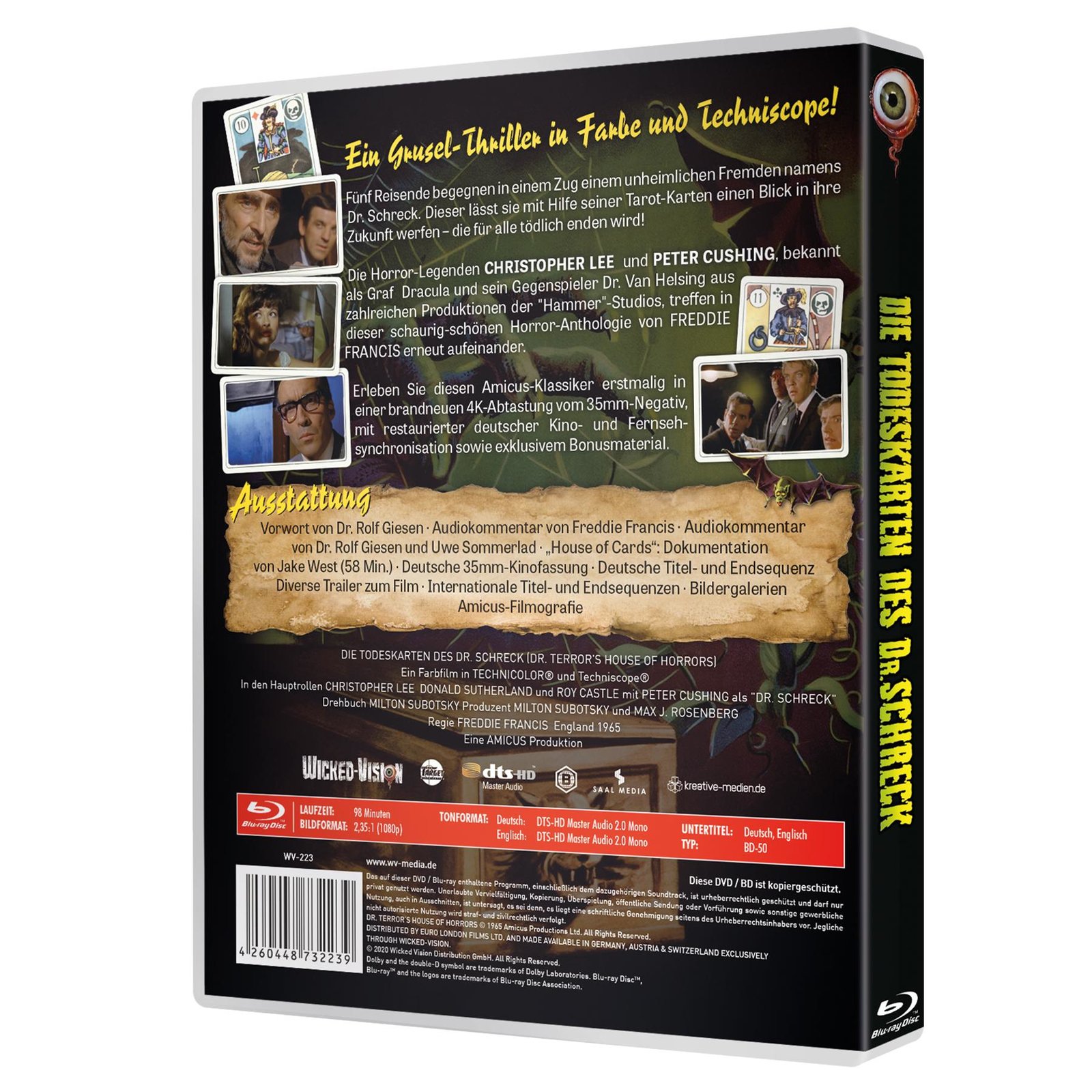 Todeskarten des Dr. Schreck, Die - Uncut Edition
