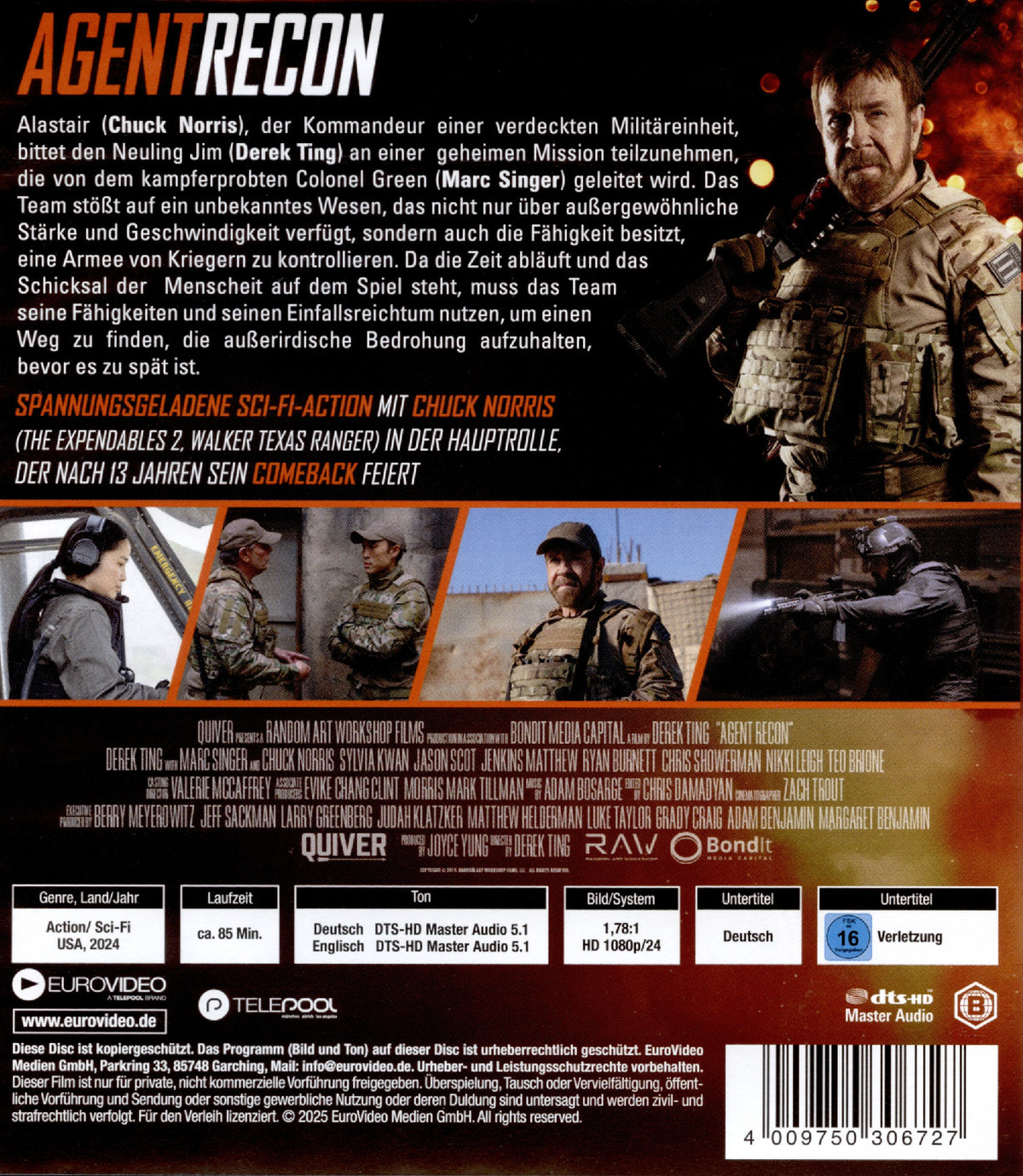 Agent Recon  (Blu-ray Disc)