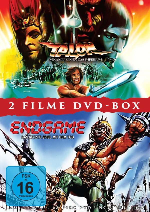ENDGAME - Das letzte Spiel mit dem Tod  + TALON - IM KAMPF GEGEN DAS IMPERIUM - 2 Disc Uncut Action DVD Box  [2 DVDs]  (DVD)