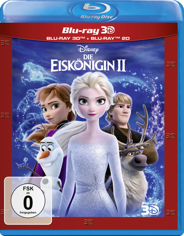 Eiskönigin 2 3D, Die (3D blu-ray)