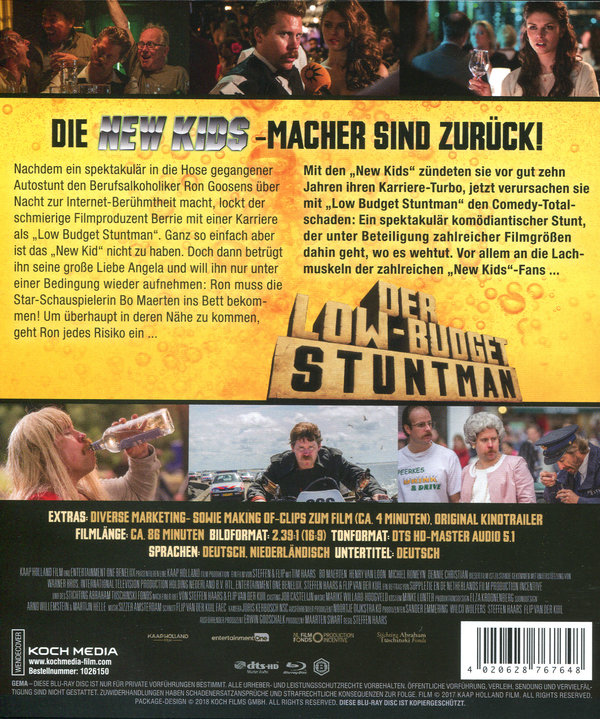 Low-Budget Stuntman, Der (blu-ray)