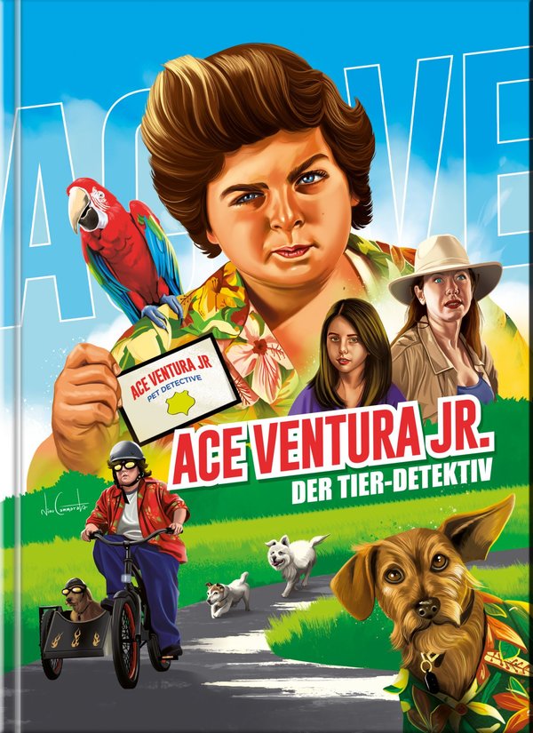 Ace Ventura Jr. - Der Tier Detektiv - Uncut Mediabook Edition (DVD+blu-ray) (C)