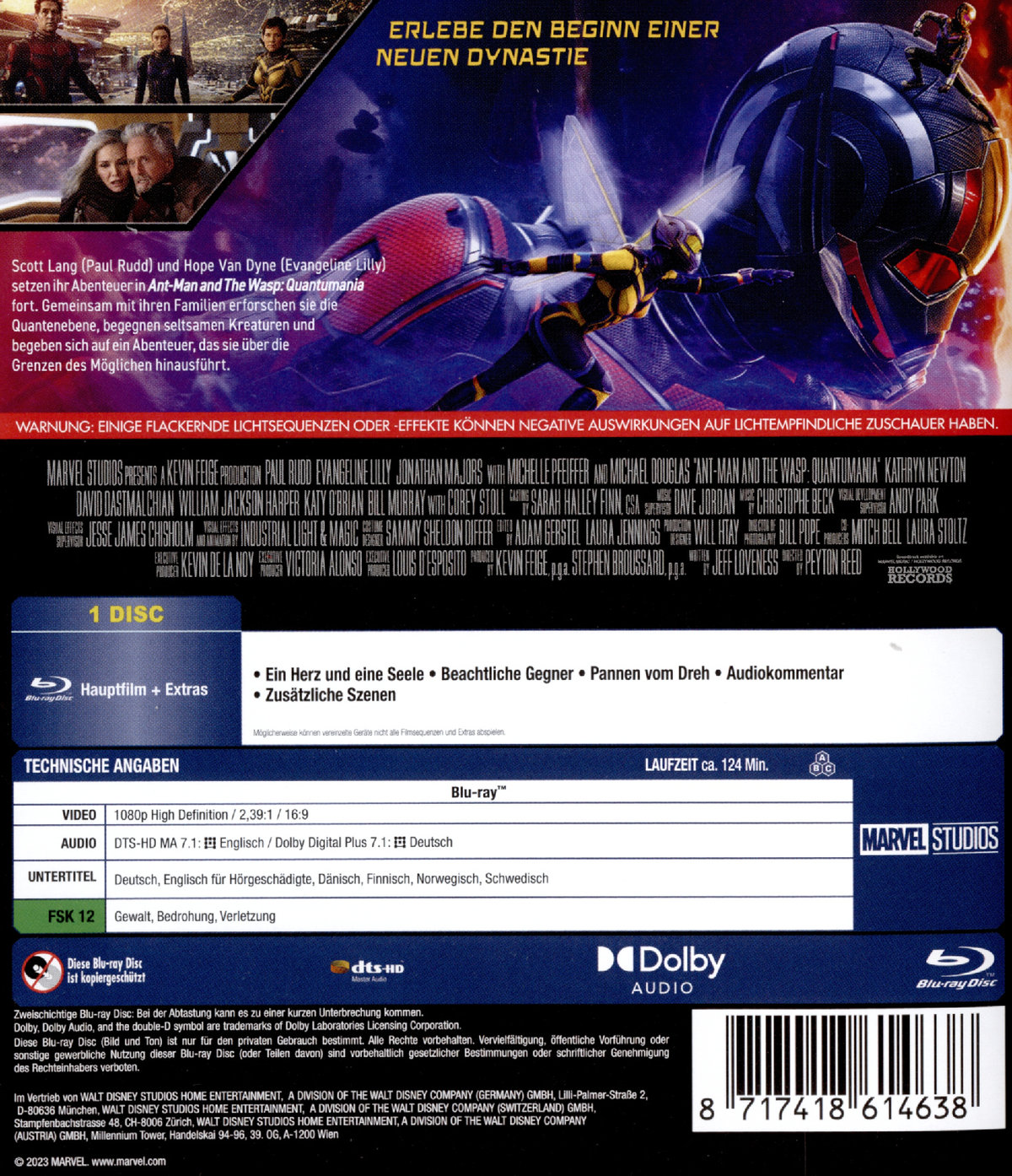 Ant-Man and the Wasp - Quantumania  (Blu-ray Disc)
