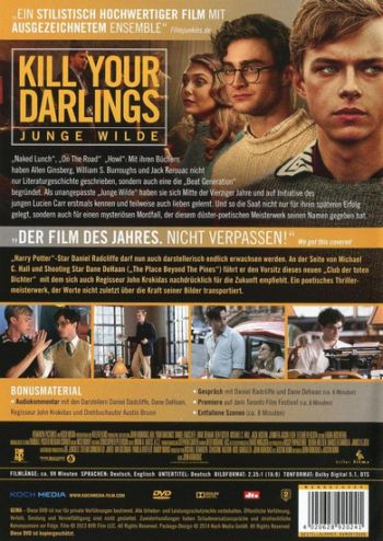 Kill Your Darlings - Junge Wilde