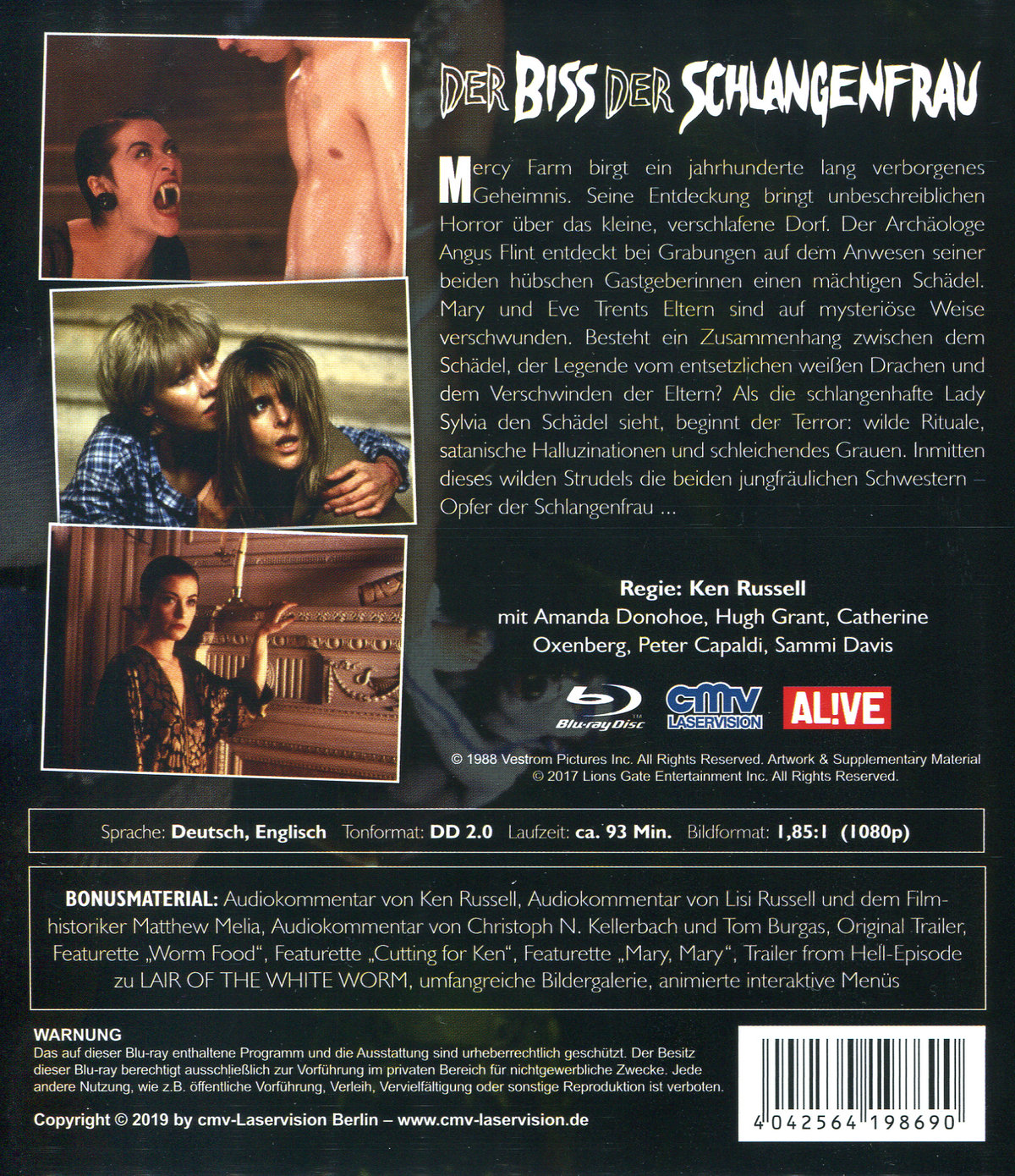 Biss der Schlangenfrau, Der - Uncut Edition (blu-ray)