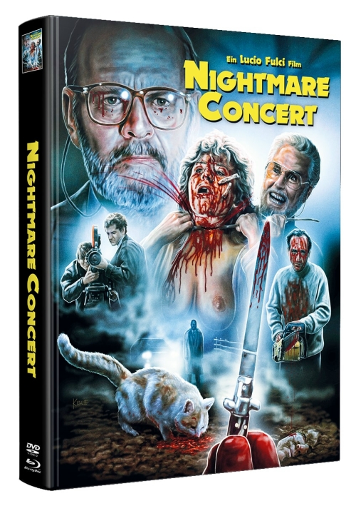 Nightmare Concert - Uncut Mediabook Edition  (blu-ray)