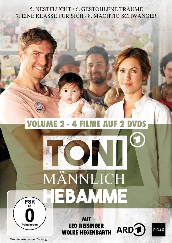 Toni, männlich Hebamme, Vol. 2 / Weitere vier Folgen der erfolgreichen Filmreihe  [2 DVDs]  (DVD)