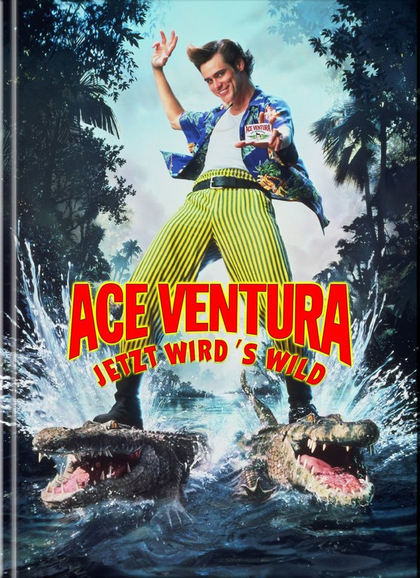 Ace Ventura 2 - Jetzt wird's wild - Uncut Mediabook Edition (DVD+blu-ray) (A)