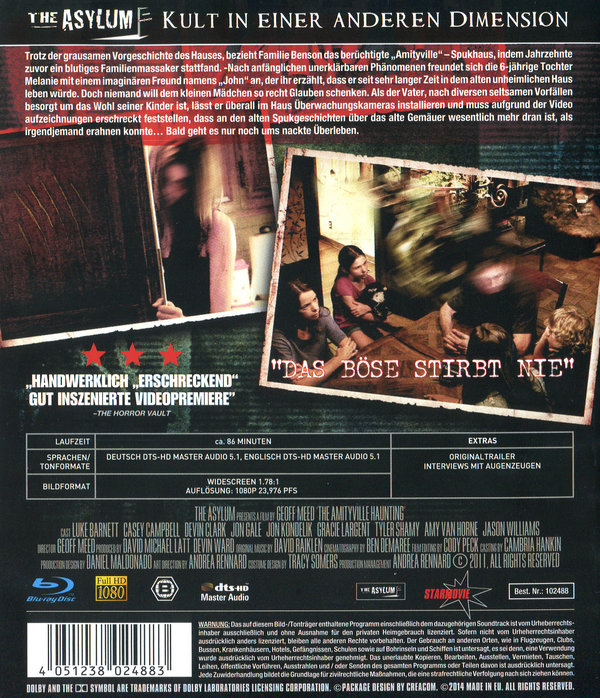 Amityville Haunting, The (blu-ray)