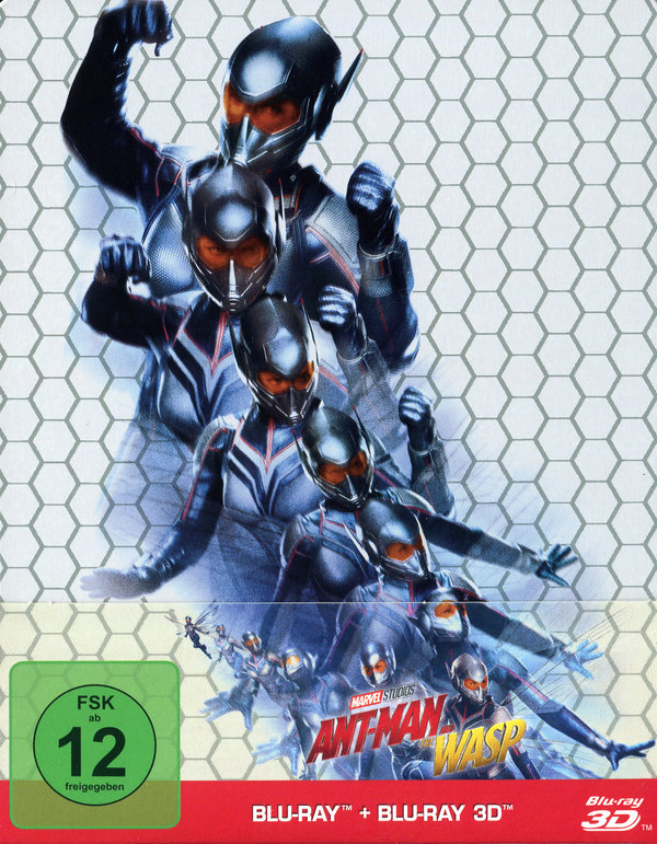 Ant-Man and the Wasp 3D - Limited Steelbook Edition (3D blu-ray)