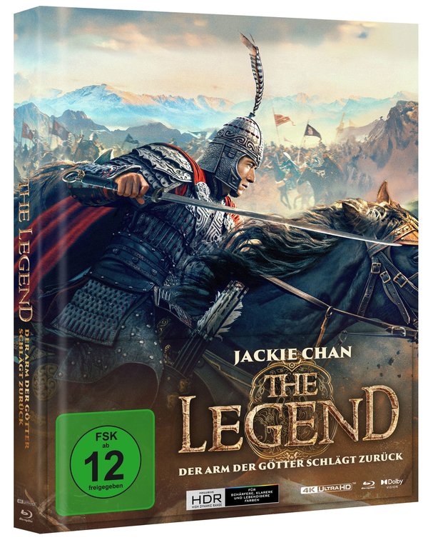 The Legend - Der Arm der Götter schlägt zurück - Uncut Mediabook Edition  (4K Ultra HD+blu-ray)