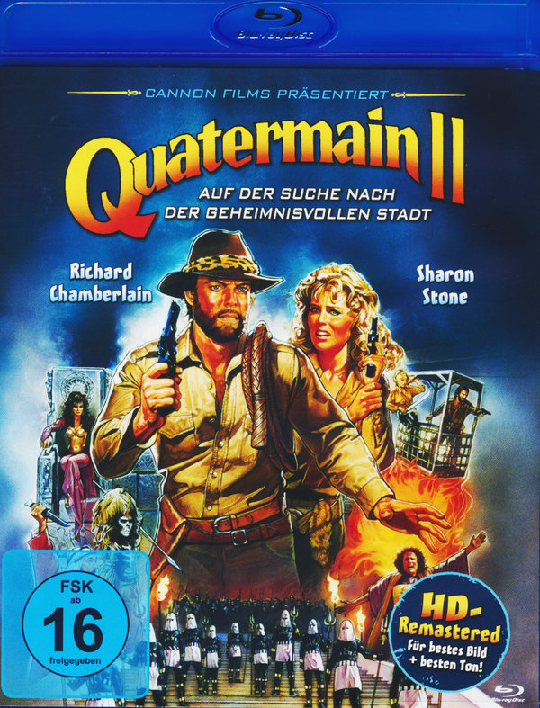 Quatermain 2 - Auf der Suche nach der geheimnisvollen Stadt (blu-ray)