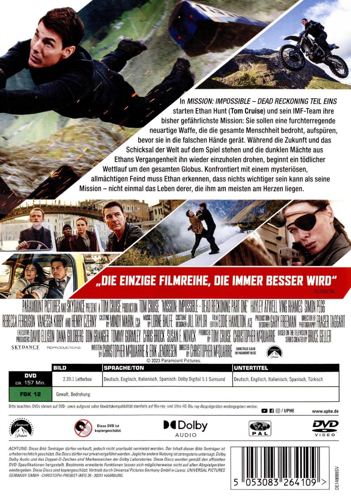 Mission: Impossible dead reckoning Teil eins