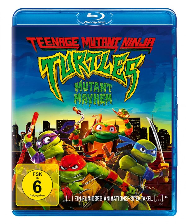 Teenage Mutant Ninja Turtles: Mutant Mayhem (blu-ray)