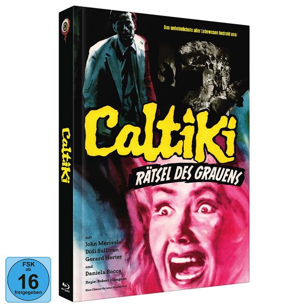 Caltiki - Rätsel des Grauens - Uncut Mediabook Edition  (DVD+blu-ray) (A)