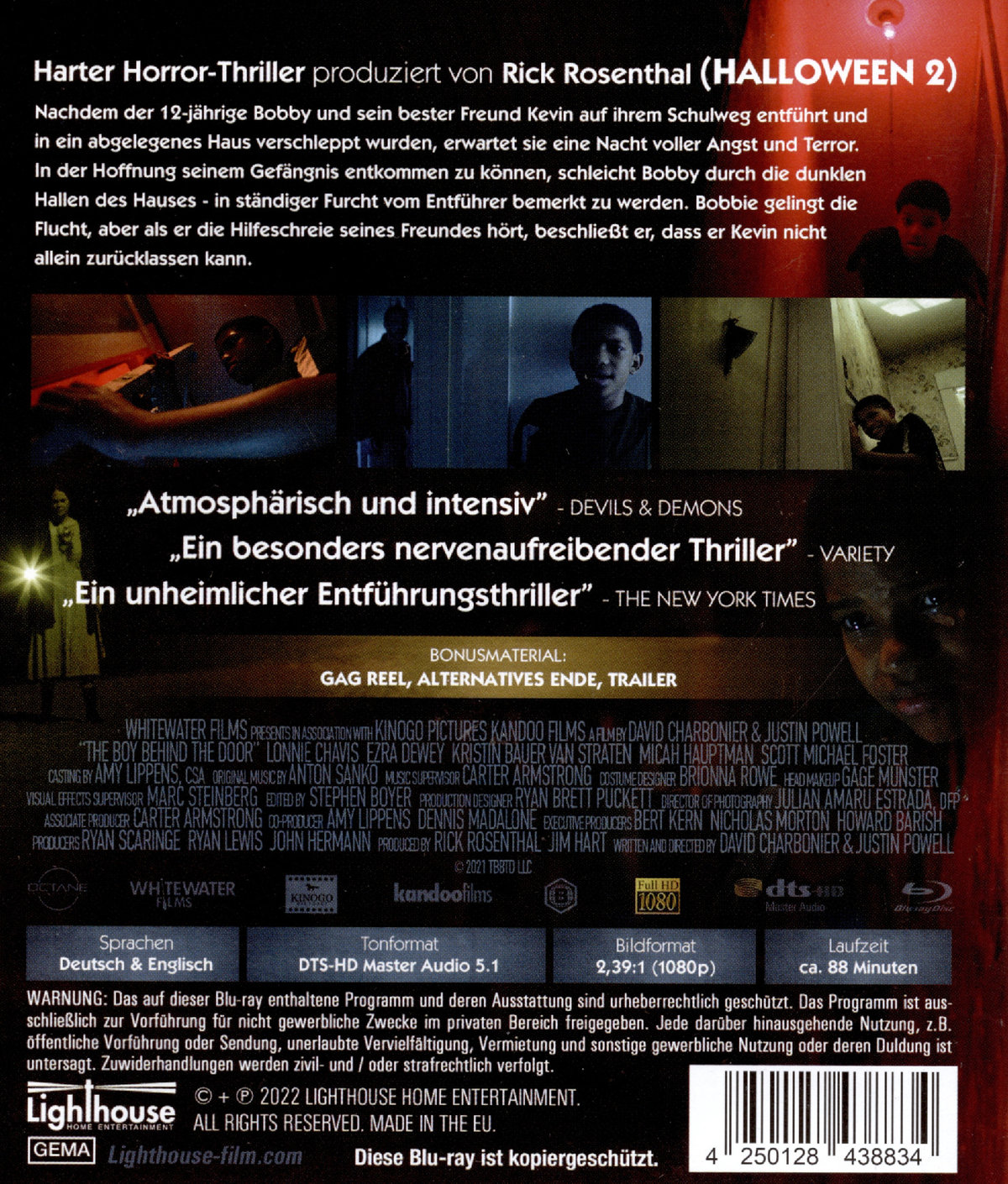 Boy Behind The Door, The (blu-ray)