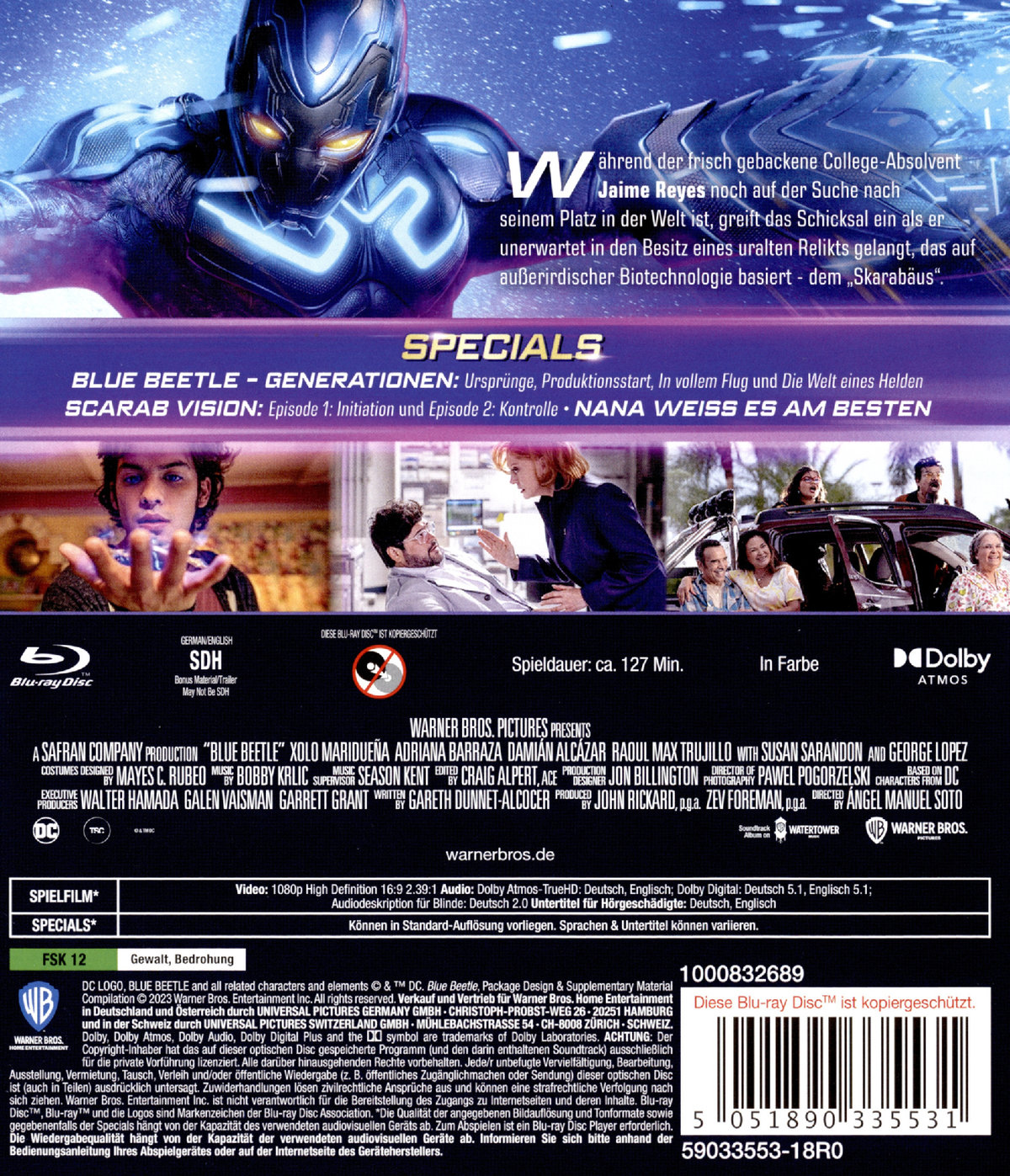 Blue Beetle (blu-ray)