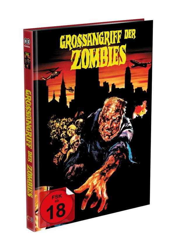 Grossangriff der Zombies - Uncut Mediabook Edition (DVD+blu-ray) (B)