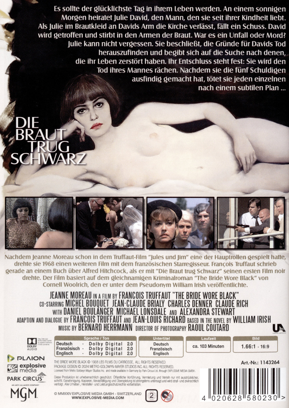 Die Braut trug schwarz  (DVD)