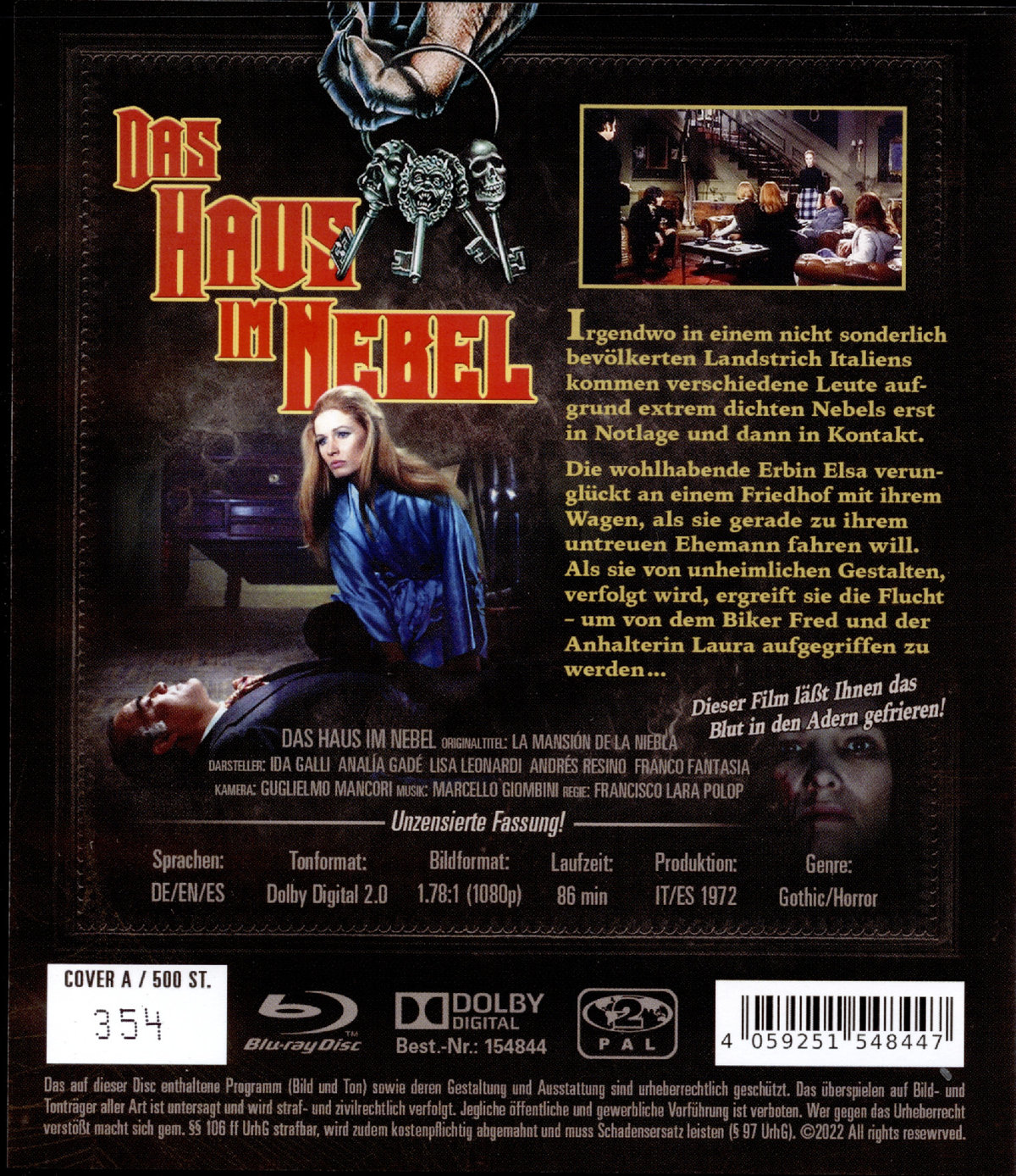 Haus im Nebel, Das (blu-ray) (A)