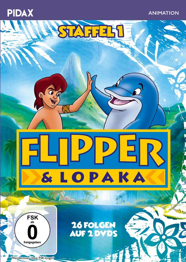 Flipper & Lopaka, Staffel 1 / Die ersten 26 Folgen der Zeichentrickserie über den allseits beliebten Delfin ( Pidax Animation)  [2 DVDs]  (DVD)