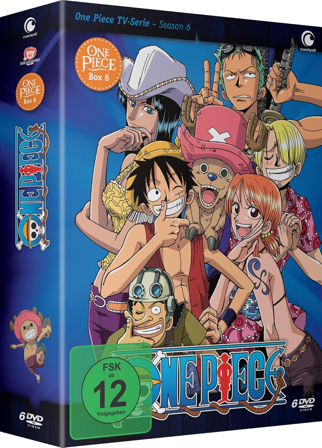 One Piece - TV-Serie - Box 6 (Episoden 163-195)  [6 DVDs]  (DVD)