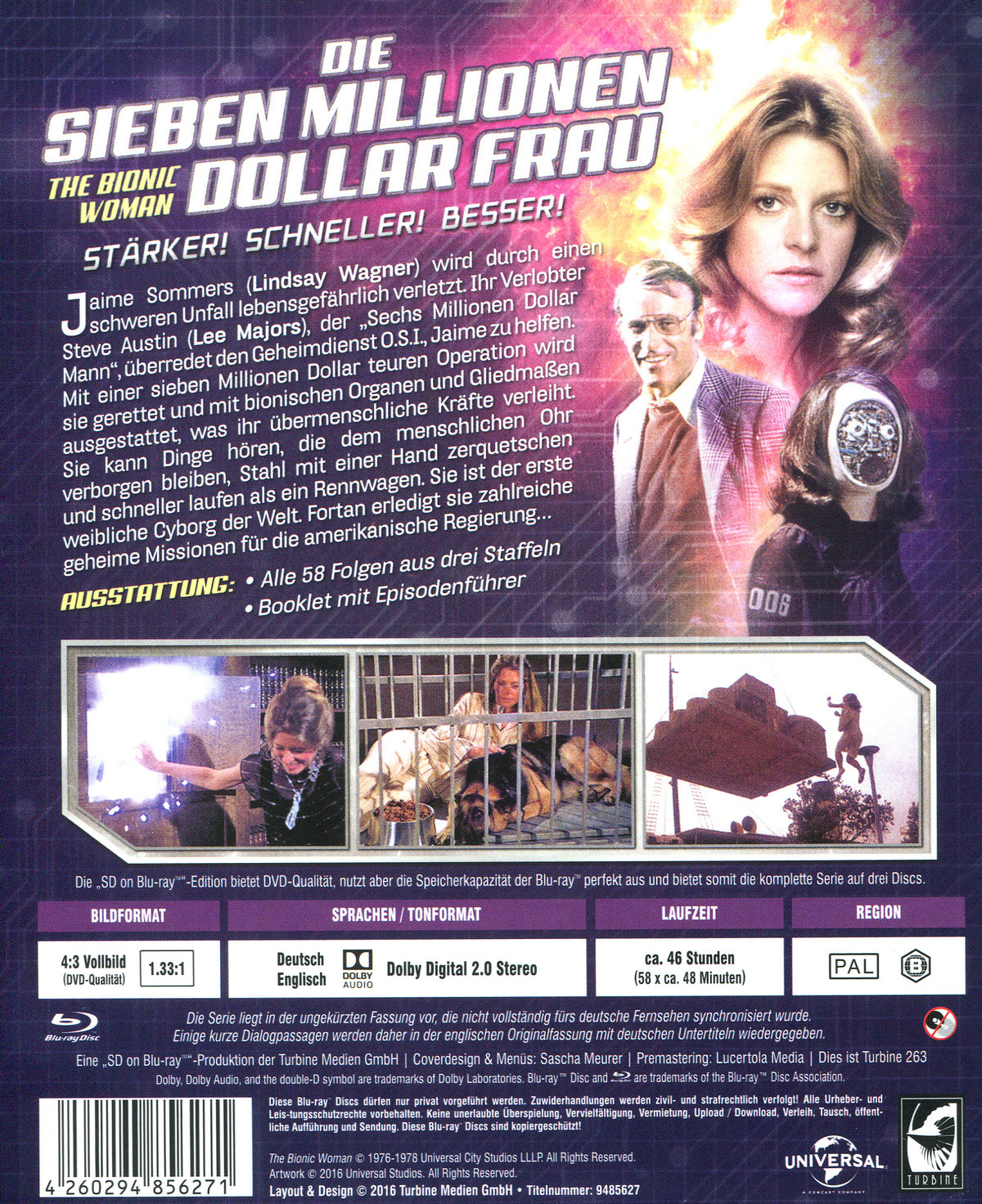 Sieben Millionen Dollar Frau, Die - Die komplette Serie - Limited Mediabook (blu-ray)