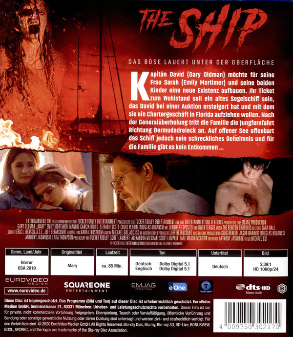 Ship, The - Das Böse lauert unter der Oberfläche (blu-ray)