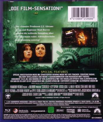 Cloverfield (blu-ray)