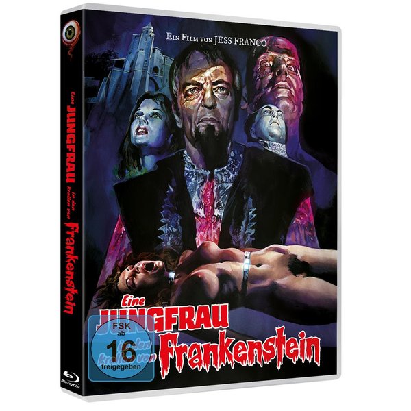Eine Jungfrau in den Krallen von Frankenstein - Uncut Edition (DVD+blu-ray)
