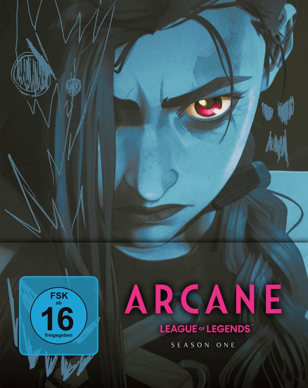 Arcane - League of Legends - Staffel 1 - Steelbook  (4K Ultra HD)