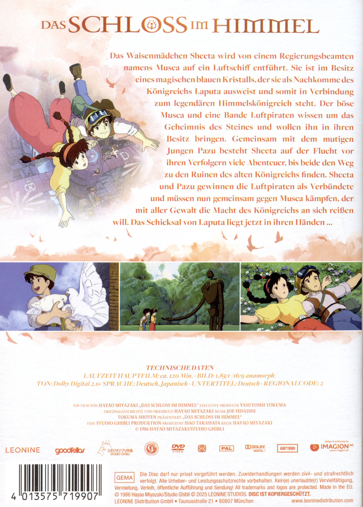 Das Schloss im Himmel - White Edition  (DVD)