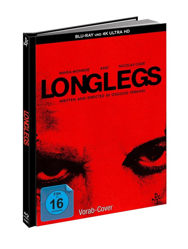 Longlegs - Uncut Mediabook Edition  (4K Ultra HD+blu-ray)