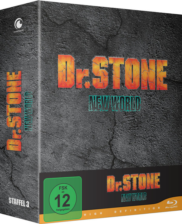 Dr. Stone - Staffel 3 - Part 1 - mit Sammelschuber  [2 BRs]  (Blu-ray Disc)