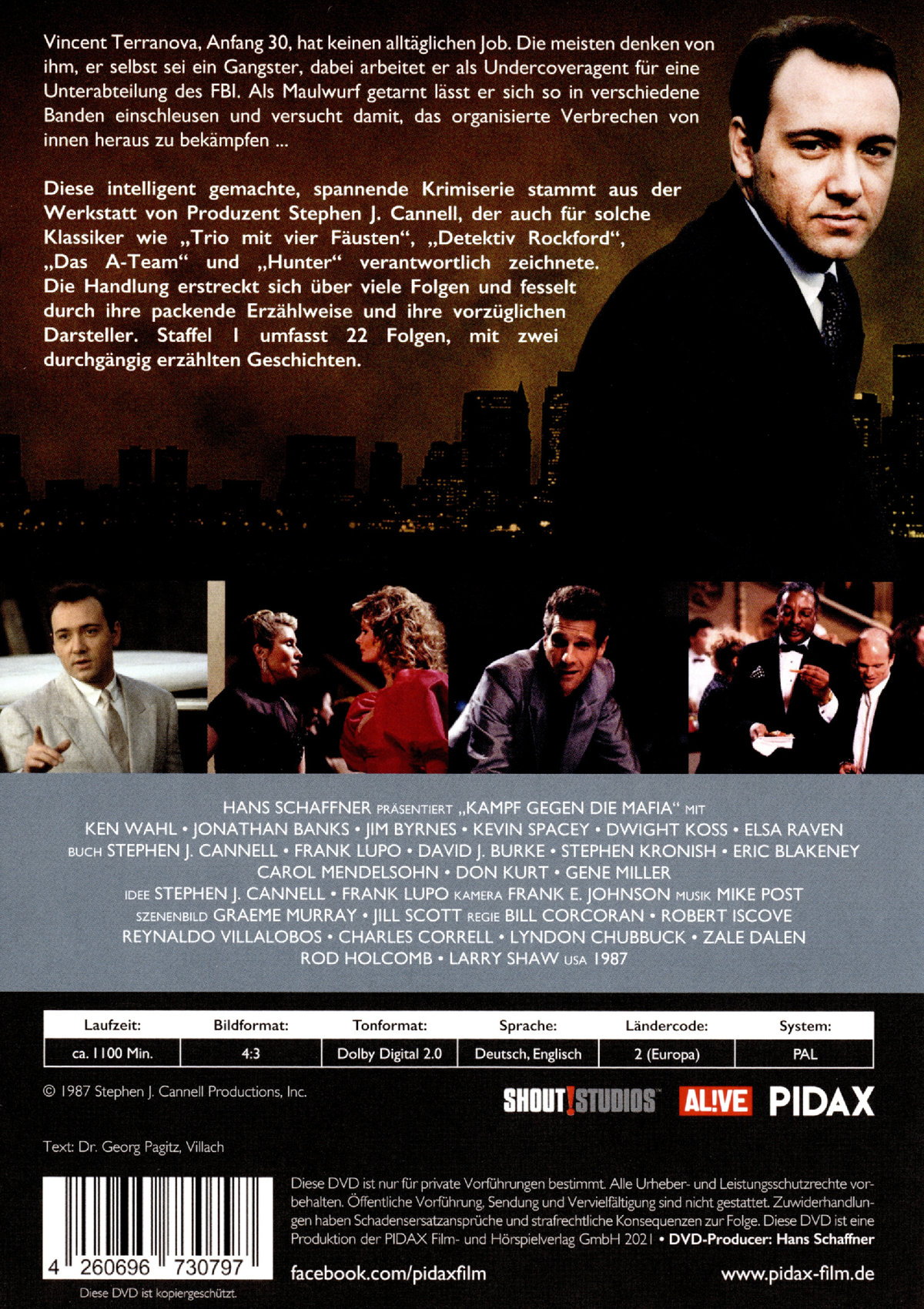Kampf gegen die Mafia, Staffel 1 - Wiseguy
