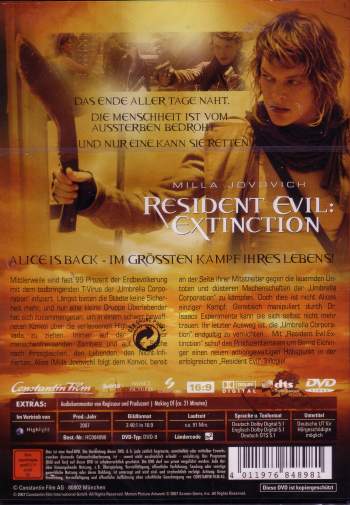 Resident Evil 3 - Extinction