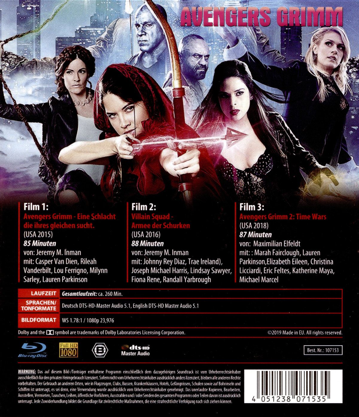 Avengers Grimm Box  [2 BRs]  (Blu-ray Disc)