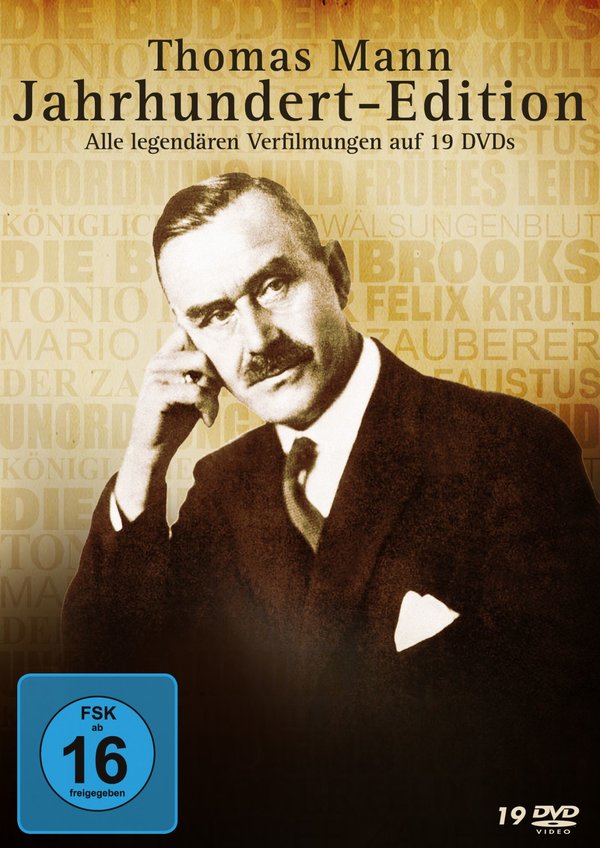 Thomas Mann: Jahrhundert-Edition (alle verfügbaren Verfilmungen)   [19 DVDs]  (DVD)