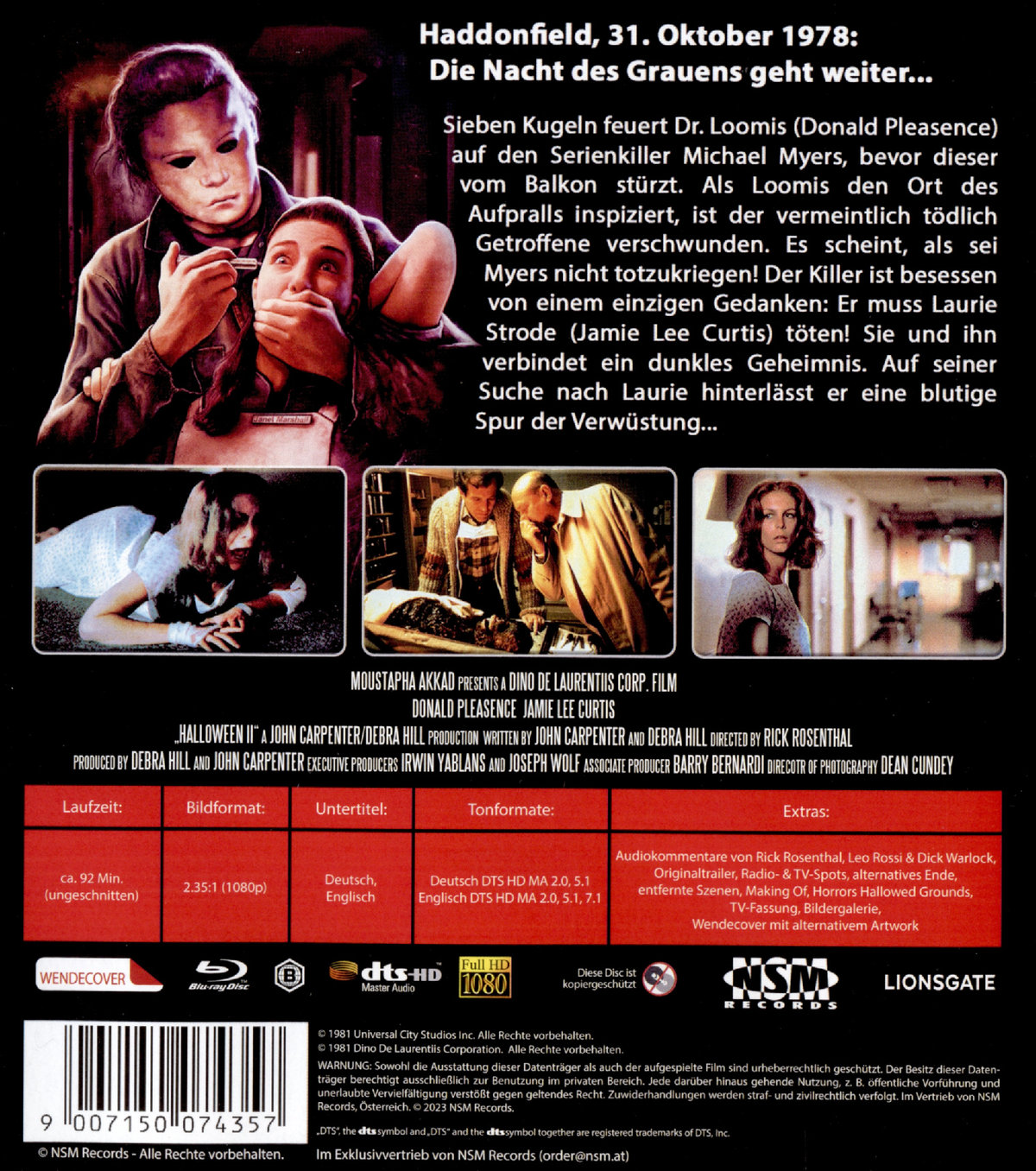 Halloween 2 - Uncut Edition  (blu-ray)