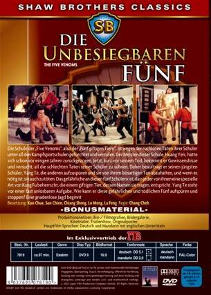 Unbesiegbaren Fünf, Die