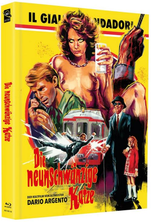 Neunschwänzige Katze, Die - Uncut Mediabook Edition  (DVD+blu-ray) (G)