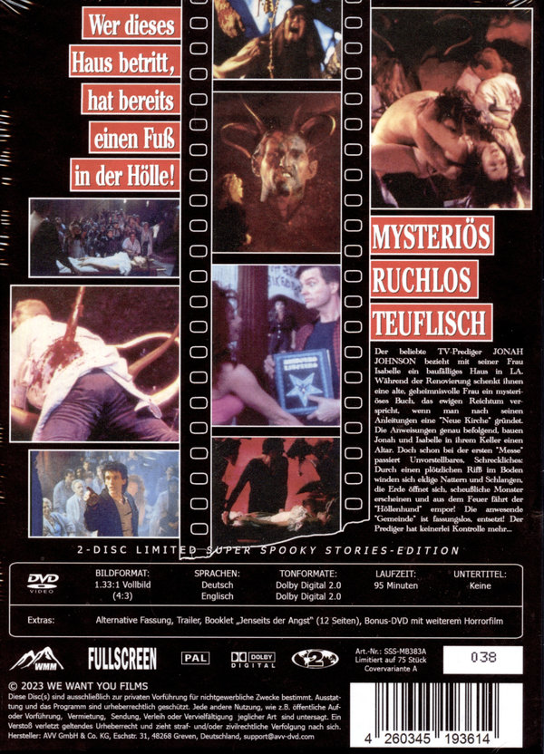 The Ungodly - Uncut Mediabook Edition  (DVD)