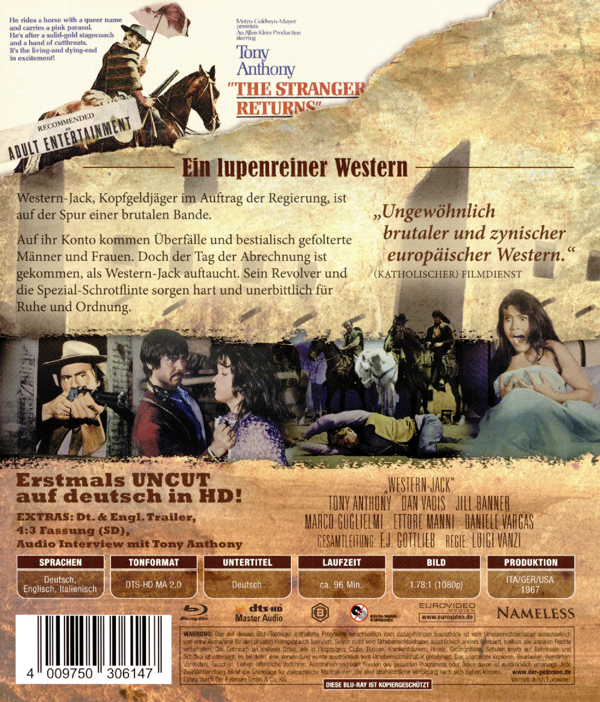 Western Jack (blu-ray)