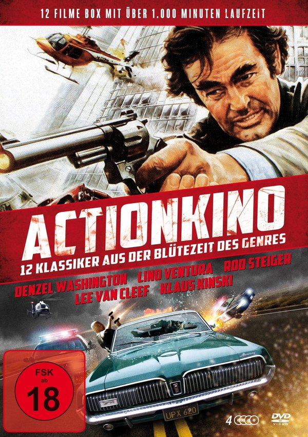Actionkino - 12 Klassiker aus der Blütezeit des Genres