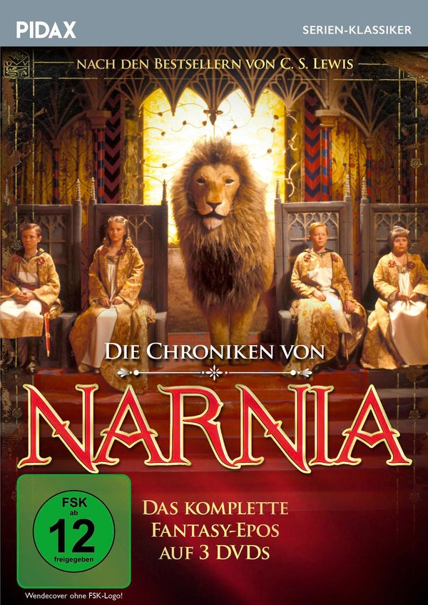Die Chroniken von Narnia - Komplettbox / Das komplette und preisgekrönte Fantasy-Epos nach den Bestsellern von C. S. Lewis (Pidax Serien-Klassiker)  [3 DVDs]  (DVD)