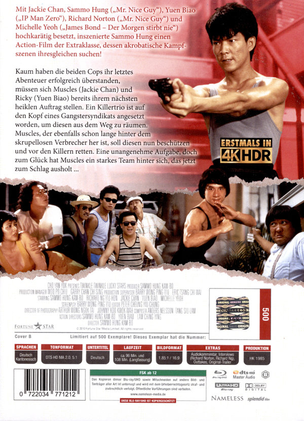 Powerman 2 – Twinkle Twinkle Lucky Stars - Uncut Mediabook Edition  (4K Ultra HD+blu-ray) (B)