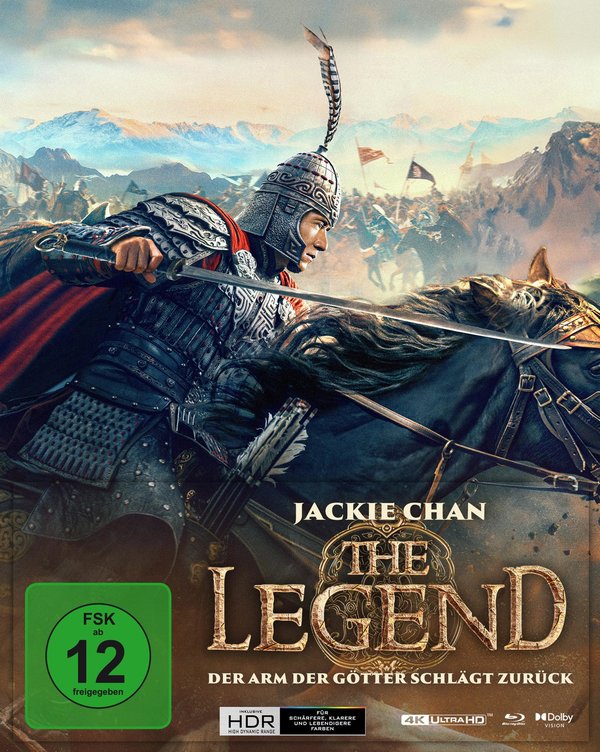 The Legend - Der Arm der Götter schlägt zurück - Uncut Mediabook Edition  (4K Ultra HD+blu-ray)