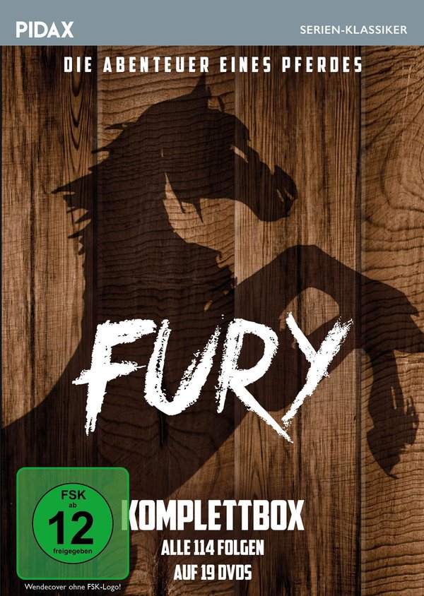 Fury - Komplettbox / Die komplette 114-teilige Kultserie in einer Box (Pidax Serien-Klassiker)  [19 DVDs]  (DVD)